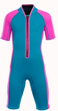 ADS005 manufacturing children's wetsuit style design one-piece wetsuit style 2MM custom-made short-sleeved wetsuit style wetsuit center 45 degree